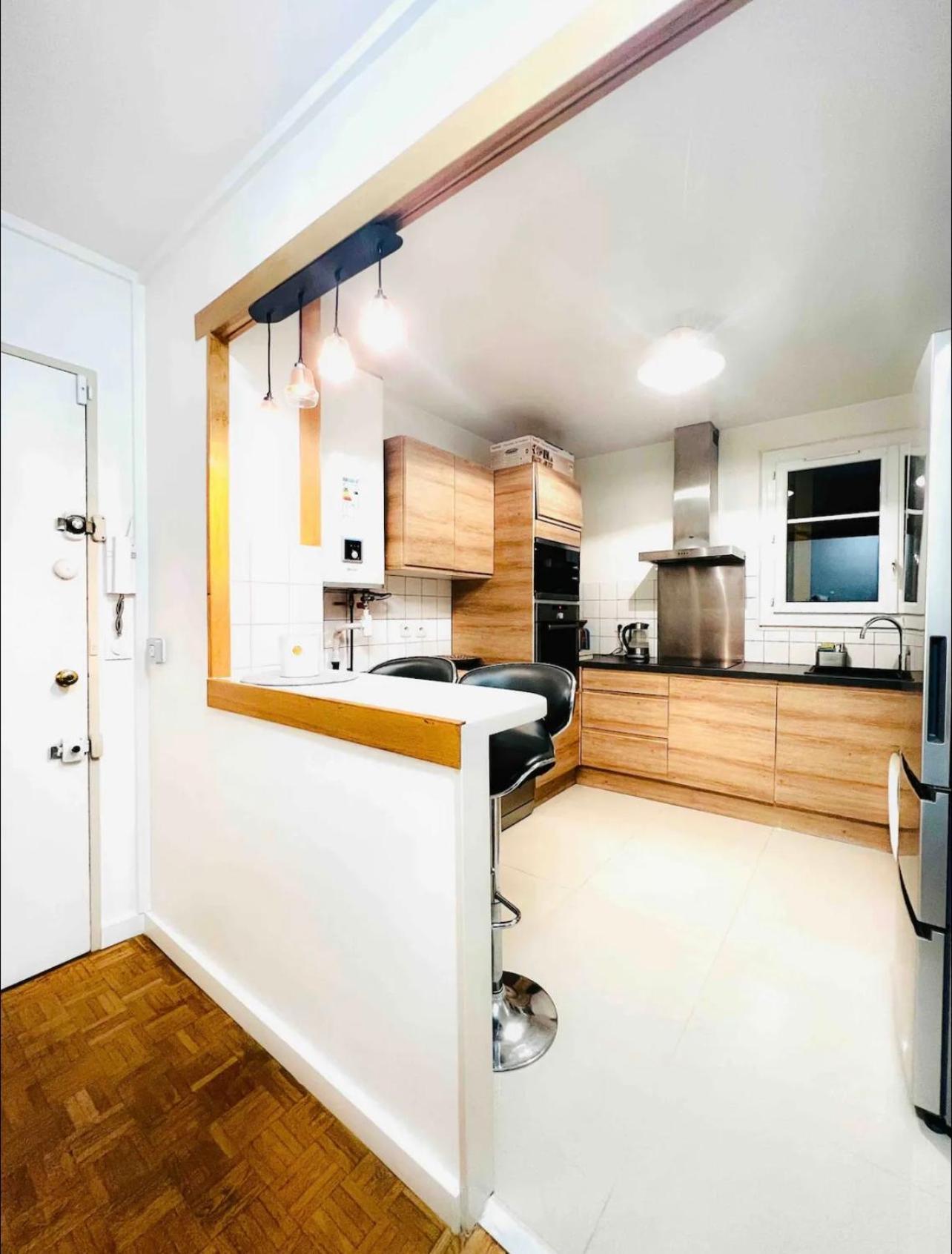 Modern 2 Bedroom Apartment Near Paris Metro, Giant Flat Screen Tv 85 Inches, Balcony, Free Parking Ivry-sur-Seine Buitenkant foto