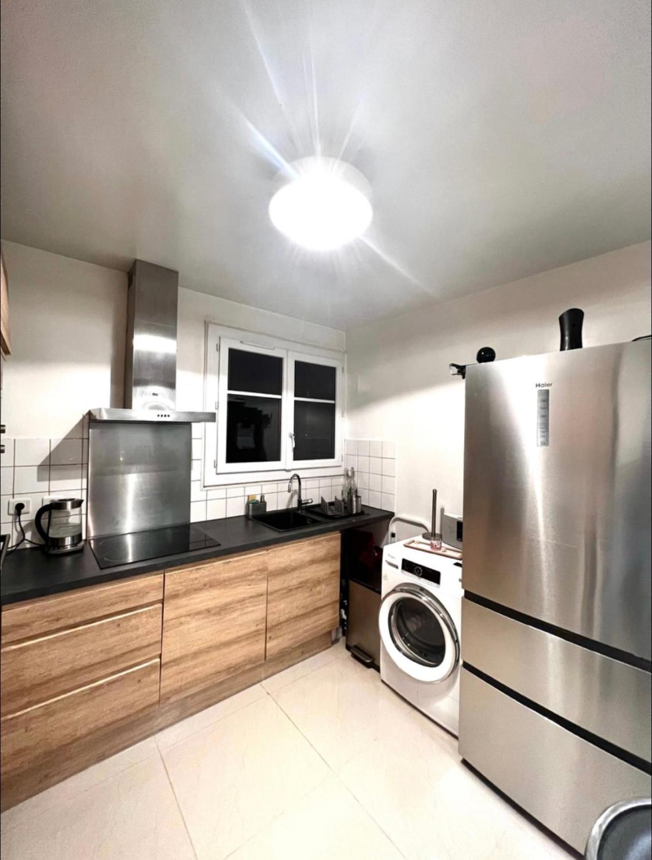 Modern 2 Bedroom Apartment Near Paris Metro, Giant Flat Screen Tv 85 Inches, Balcony, Free Parking Ivry-sur-Seine Buitenkant foto