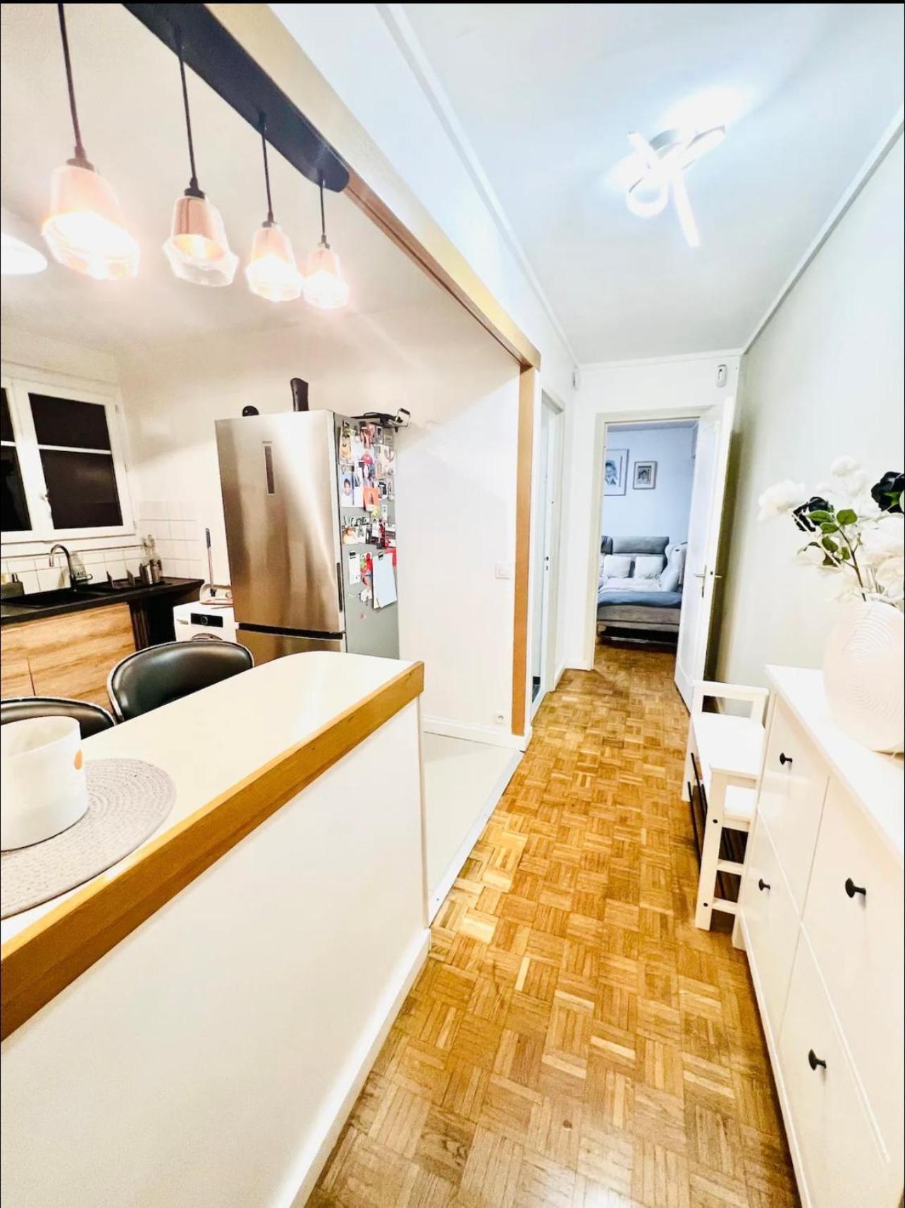 Modern 2 Bedroom Apartment Near Paris Metro, Giant Flat Screen Tv 85 Inches, Balcony, Free Parking Ivry-sur-Seine Buitenkant foto
