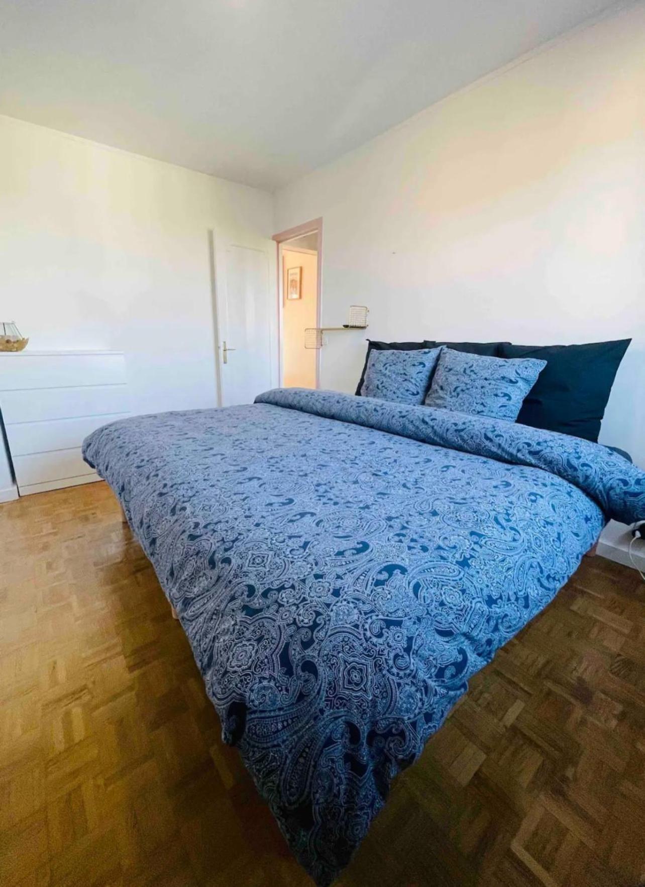 Modern 2 Bedroom Apartment Near Paris Metro, Giant Flat Screen Tv 85 Inches, Balcony, Free Parking Ivry-sur-Seine Buitenkant foto