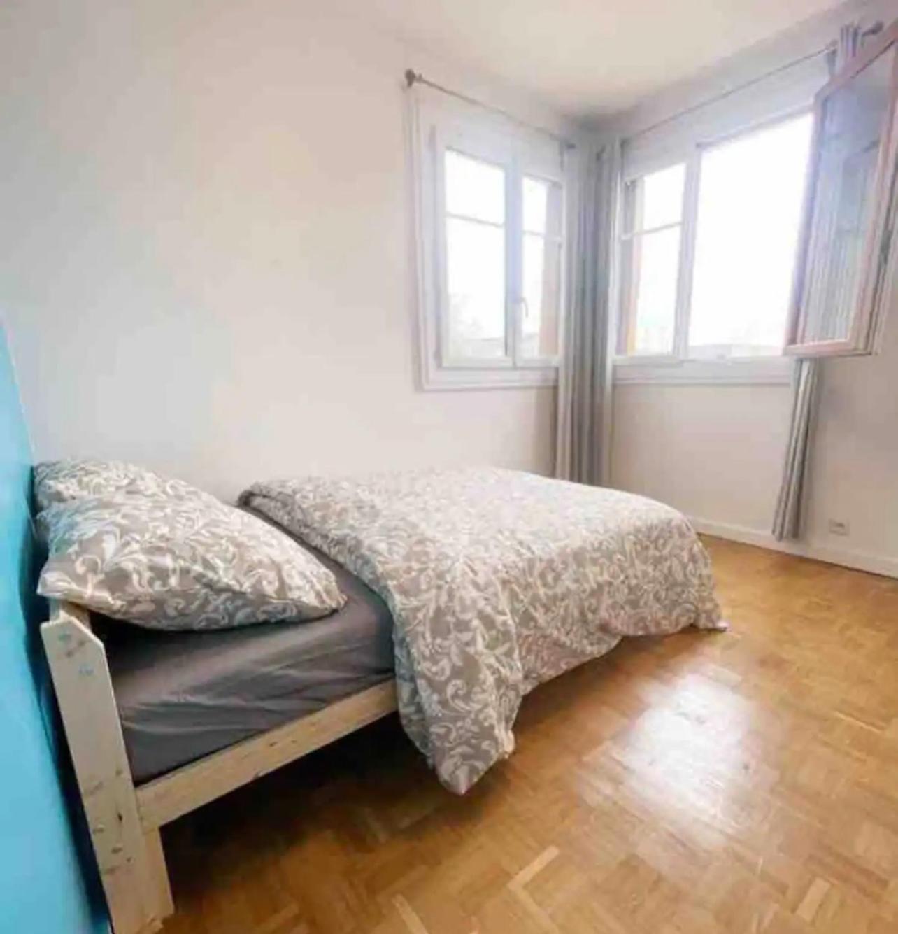 Modern 2 Bedroom Apartment Near Paris Metro, Giant Flat Screen Tv 85 Inches, Balcony, Free Parking Ivry-sur-Seine Buitenkant foto
